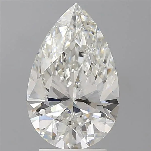 3.00ct Pear Lab Grown Diamond (Colour F, Clarity VVS2, IGI Certified)