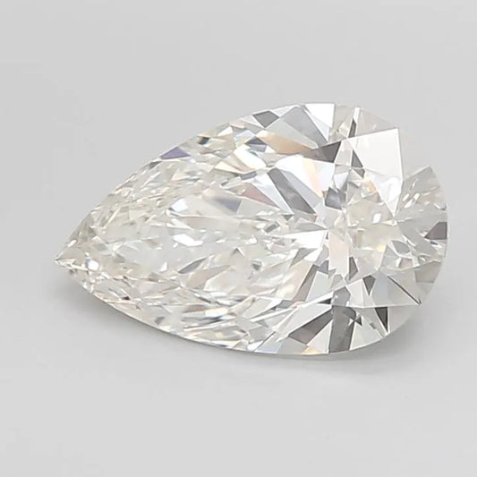 3.00ct Pear Lab Grown Diamond (Colour G, Clarity VVS2, IGI Certified)