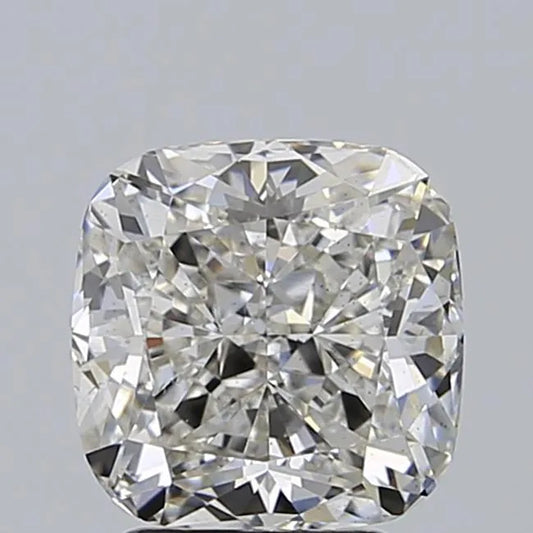 3.01ct Cushion modified Lab Grown Diamond (Colour F, Clarity SI1, IGI Certified)