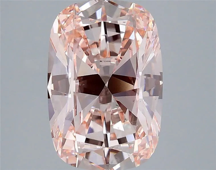 3.01ct Cushion modified Lab Grown Diamond (Colour Fancy Pink, Clarity VS1, IGI Certified)