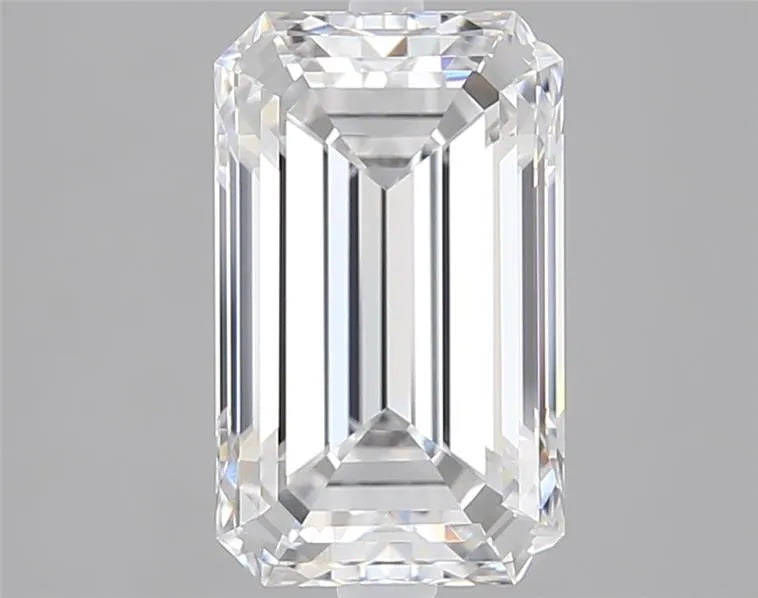 3.01ct Emerald Lab Grown Diamond (Colour D, Clarity VVS1, IGI Certified)
