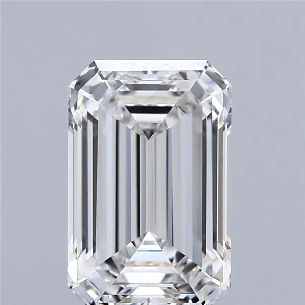 3.01ct Emerald Lab Grown Diamond (Colour F, Clarity VVS2, IGI Certified)