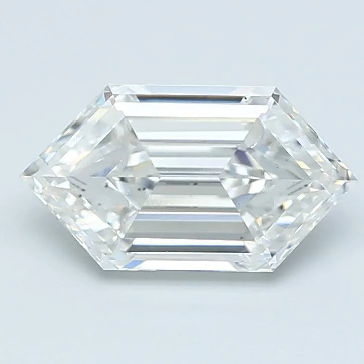 3.01ct Hexagonal Lab Grown Diamond (Colour E, Clarity VS2, IGI Certified)