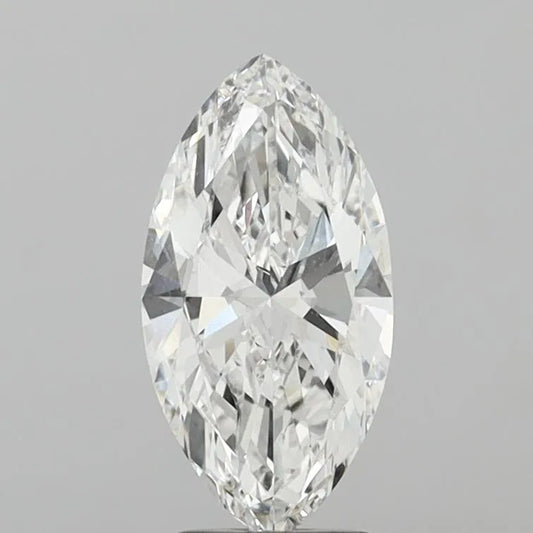 3.01ct Marquise Lab Grown Diamond (Colour E, Clarity VS1, IGI Certified)