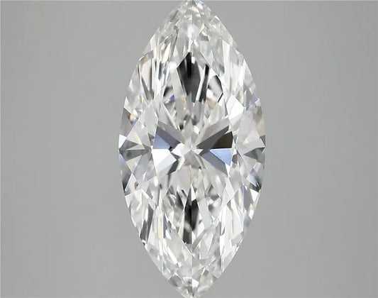 3.01ct Marquise Lab Grown Diamond (Colour E, Clarity VVS1, IGI Certified)