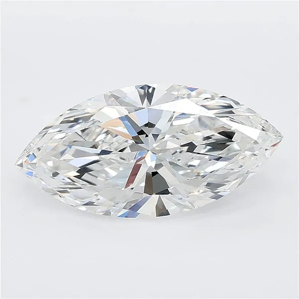 3.01ct Marquise Lab Grown Diamond (Colour E, Clarity VVS2, IGI Certified)