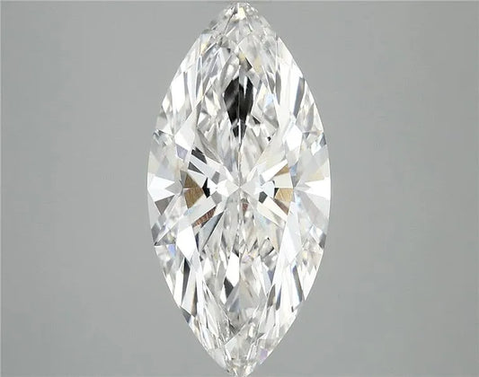 3.01ct Marquise Lab Grown Diamond (Colour F, Clarity VVS2, IGI Certified)