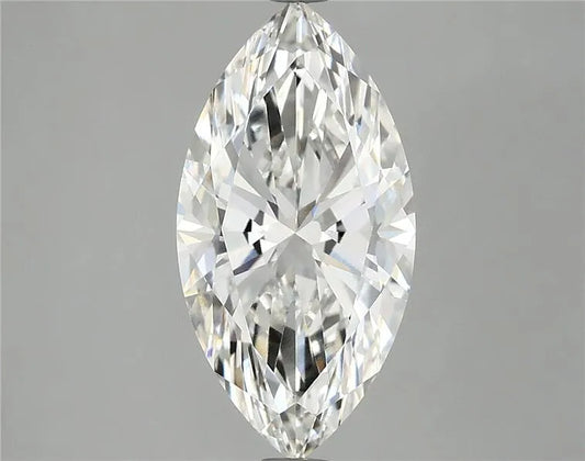 3.01ct Marquise Lab Grown Diamond (Colour F, Clarity VVS2, IGI Certified)
