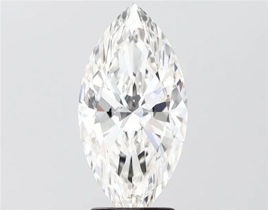 3.01ct Marquise Lab Grown Diamond (Colour G, Clarity VS1, IGI Certified)