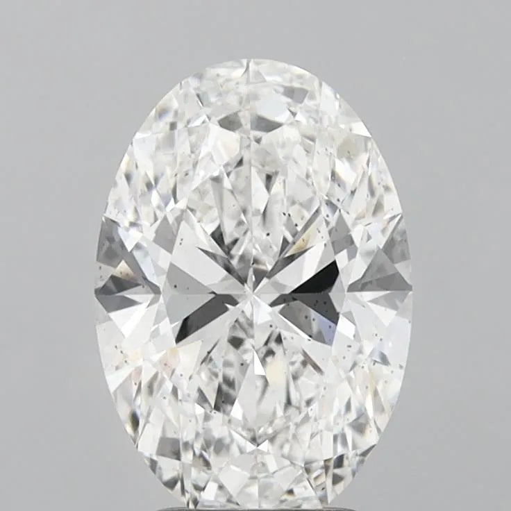 3.01ct Oval Lab Grown Diamond (Colour E, Clarity SI2, IGI Certified)