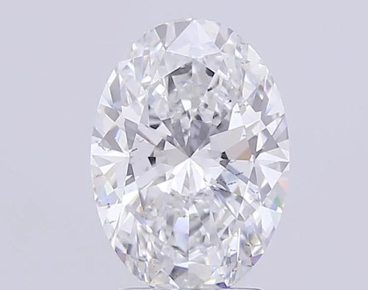 3.01ct Oval Lab Grown Diamond (Colour E, Clarity SI2, IGI Certified)