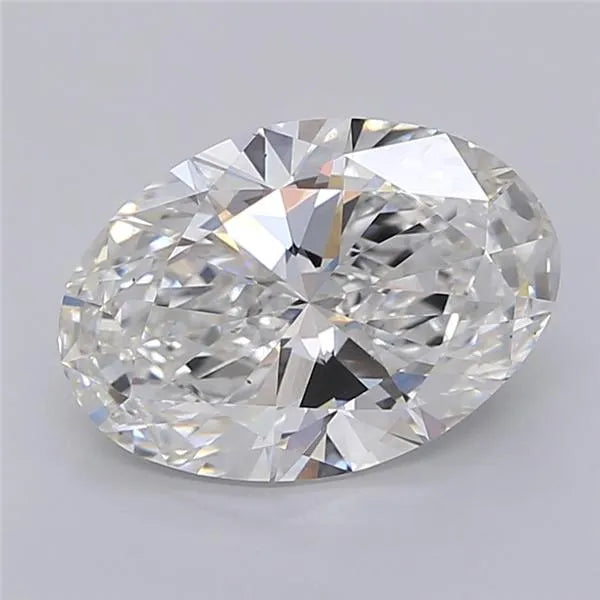 3.01ct Oval Lab Grown Diamond (Colour E, Clarity VS2, IGI Certified)
