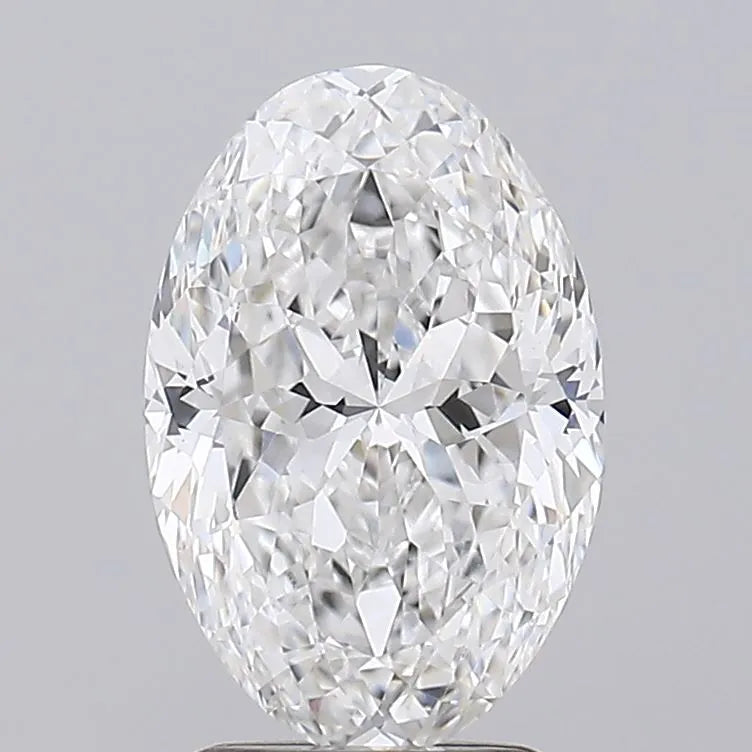 3.01ct Oval Lab Grown Diamond (Colour E, Clarity VVS2, IGI Certified)