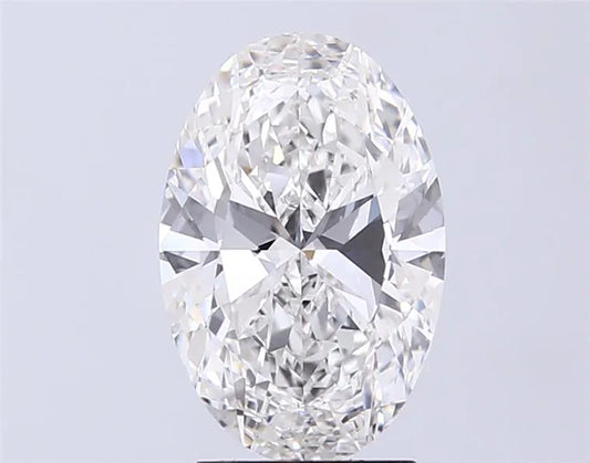 3.01ct Oval Lab Grown Diamond (Colour F, Clarity VVS2, IGI Certified)