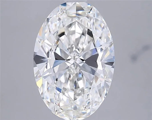 3.01ct Oval Lab Grown Diamond (Colour F, Clarity VVS2, IGI Certified)