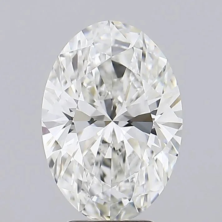 3.01ct Oval Lab Grown Diamond (Colour G, Clarity IF, IGI Certified)
