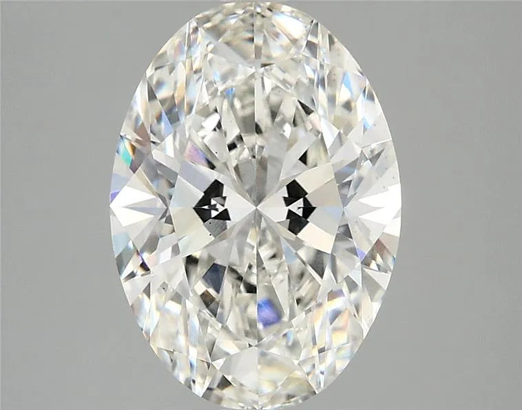 3.01ct Oval Lab Grown Diamond (Colour G, Clarity VS1, IGI Certified)