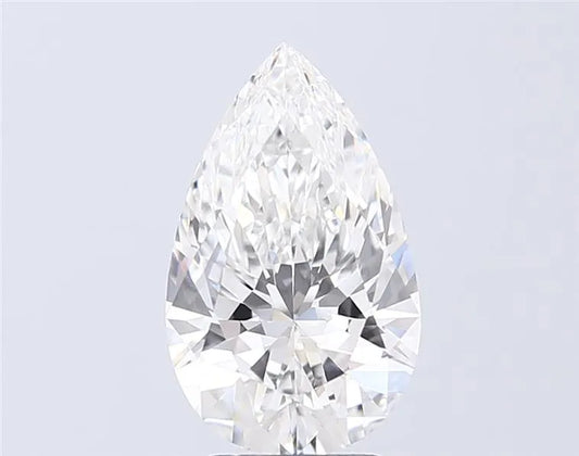3.01ct Pear Lab Grown Diamond (Colour E, Clarity VVS1, IGI Certified)