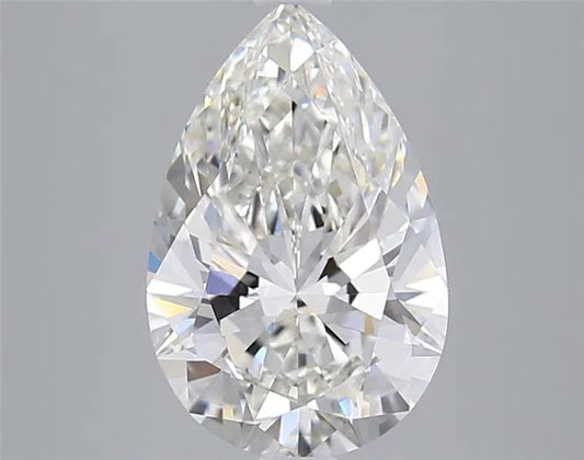 3.01ct Pear Lab Grown Diamond (Colour G, Clarity VVS1, IGI Certified)