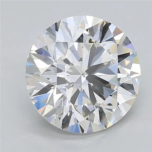 3.01ct Round Lab Grown Diamond (Colour G, Clarity VS2, Cut ID, IGI Certified)