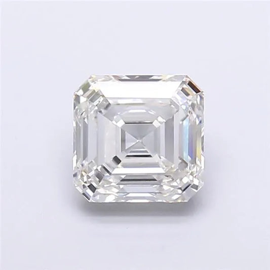 3.02ct Asscher Lab Grown Diamond (Colour Fancy Vivid Blue, Clarity VVS2, IGI Certified)