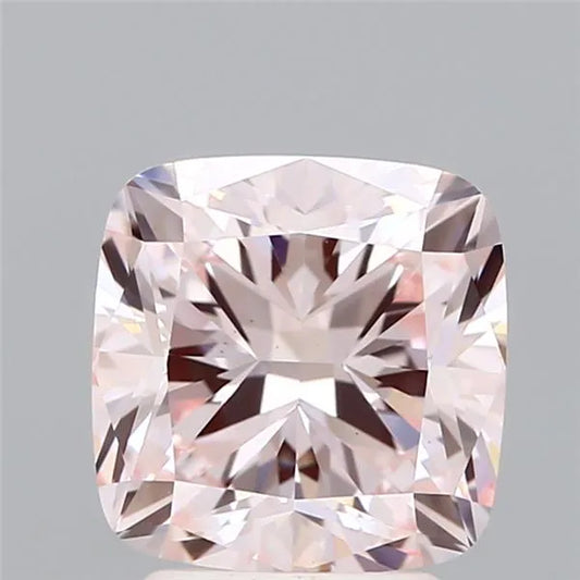 3.02ct Cushion brilliant Lab Grown Diamond (Colour Fancy Pink, Clarity VS1, IGI Certified)