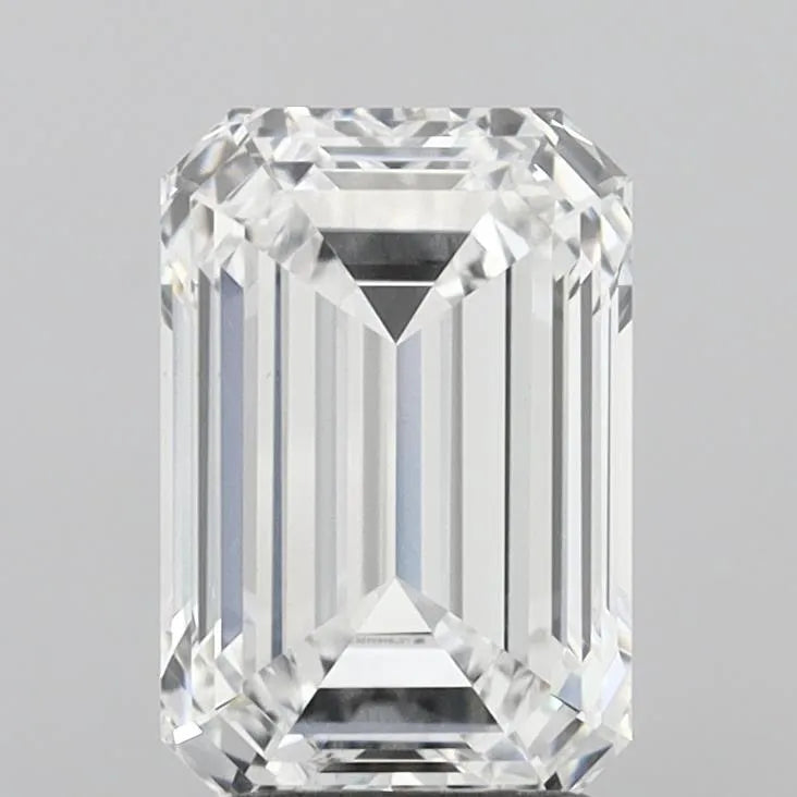 3.02ct Emerald Lab Grown Diamond (Colour E, Clarity VVS1, IGI Certified)