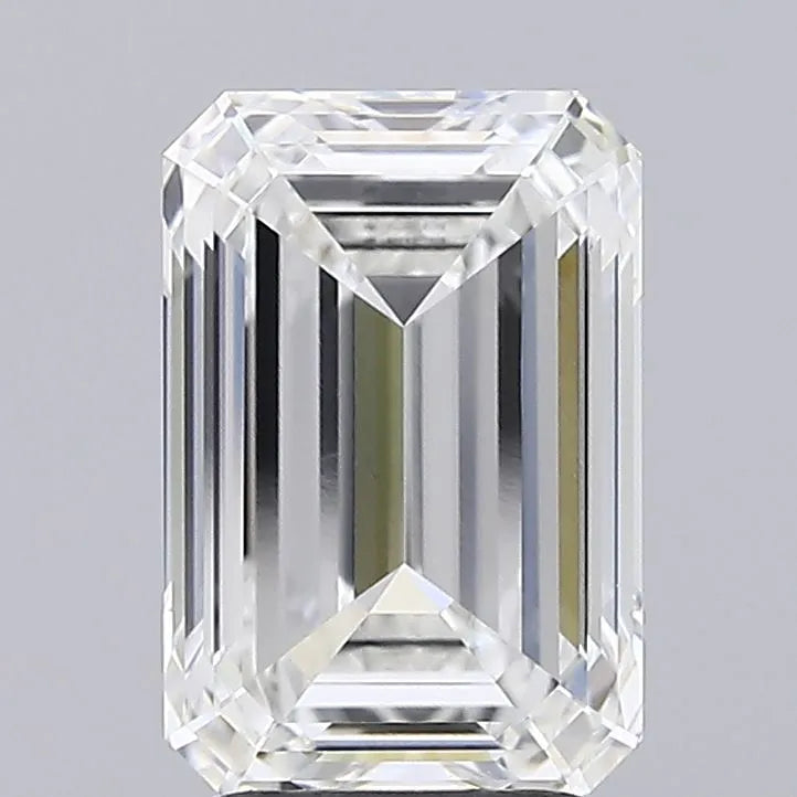 3.02ct Emerald Lab Grown Diamond (Colour F, Clarity VVS1, IGI Certified)