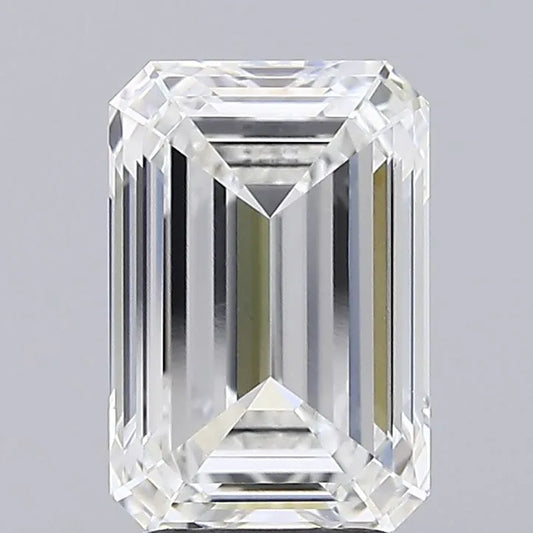 3.02ct Emerald Lab Grown Diamond (Colour F, Clarity VVS1, IGI Certified)