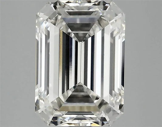 3.02ct Emerald Lab Grown Diamond (Colour G, Clarity VS1, IGI Certified)