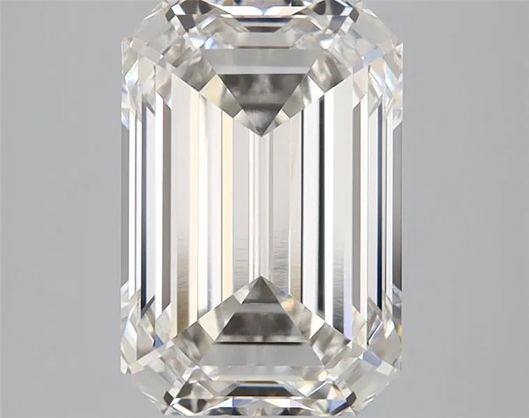 3.02ct Emerald Lab Grown Diamond (Colour H, Clarity VVS2, IGI Certified)