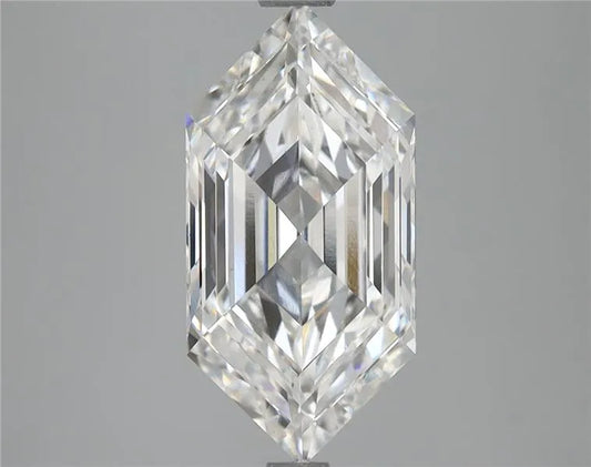 3.02ct Hexagonal Lab Grown Diamond (Colour E, Clarity VS1, IGI Certified)
