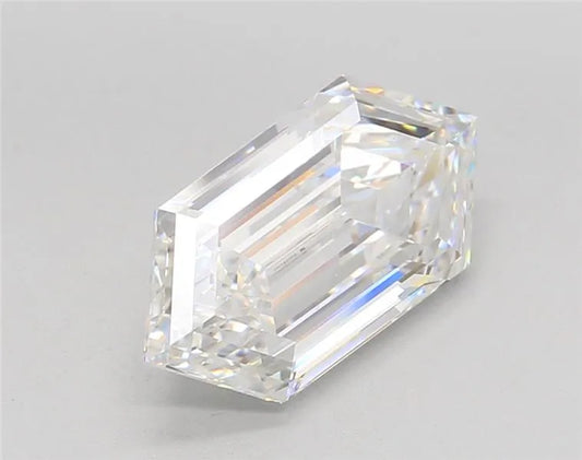 3.02ct Hexagonal Lab Grown Diamond (Colour E, Clarity VVS2, IGI Certified)