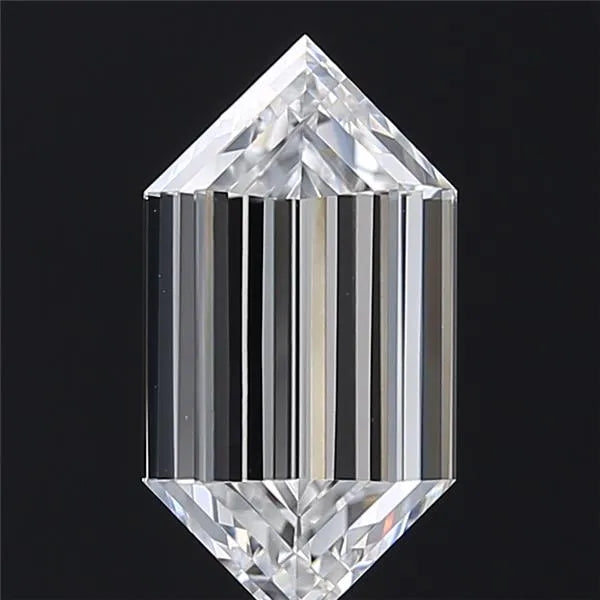 3.02ct Hexagonal Lab Grown Diamond (Colour E, Clarity VVS2, IGI Certified)
