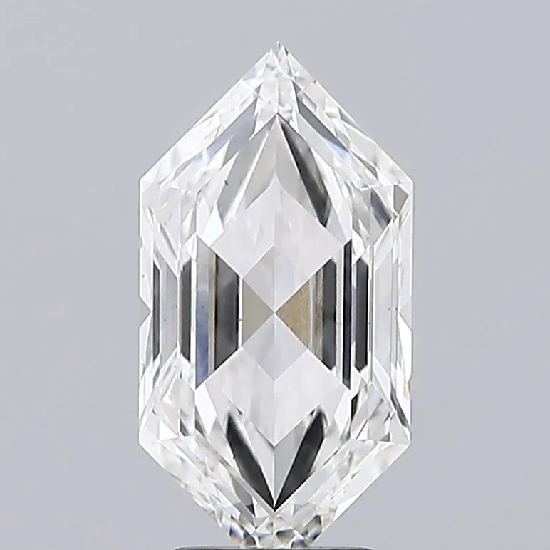 3.02ct Hexagonal Lab Grown Diamond (Colour G, Clarity VS1, IGI Certified)