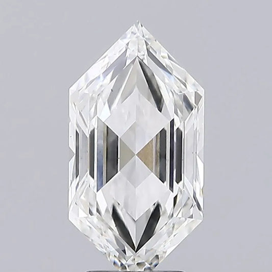 3.02ct Hexagonal Lab Grown Diamond (Colour G, Clarity VS1, IGI Certified)
