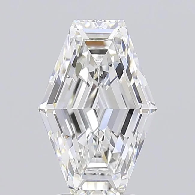 3.02ct Lozenge Lab Grown Diamond (Colour E, Clarity VVS2, IGI Certified)