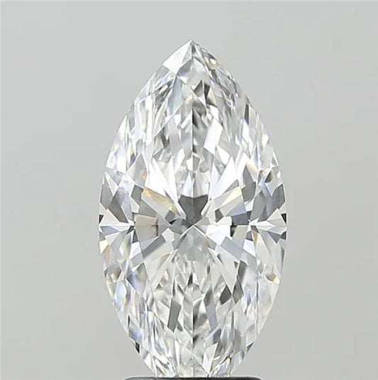 3.02ct Marquise Lab Grown Diamond (Colour E, Clarity VVS2, IGI Certified)