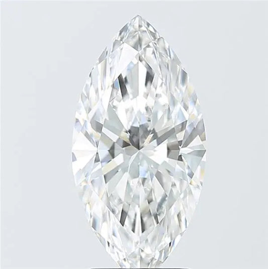 3.02ct Marquise Lab Grown Diamond (Colour F, Clarity VS1, IGI Certified)