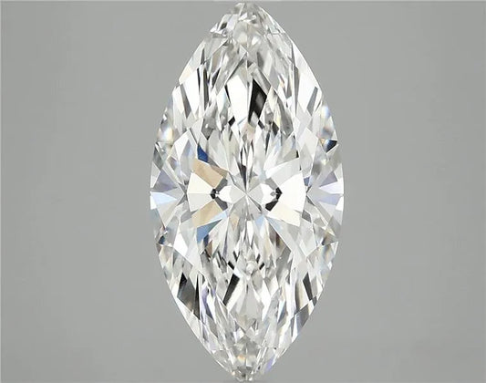 3.02ct Marquise Lab Grown Diamond (Colour F, Clarity VVS2, IGI Certified)