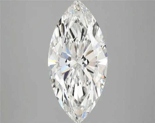 3.02ct Marquise Lab Grown Diamond (Colour F, Clarity VVS2, IGI Certified)