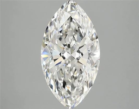 3.02ct Marquise Lab Grown Diamond (Colour G, Clarity VS1, IGI Certified)