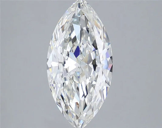 3.02ct Marquise Lab Grown Diamond (Colour G, Clarity VS1, IGI Certified)