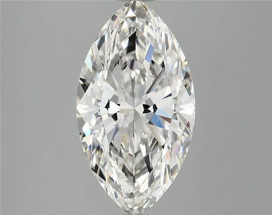 3.02ct Marquise Lab Grown Diamond (Colour G, Clarity VS1, IGI Certified)