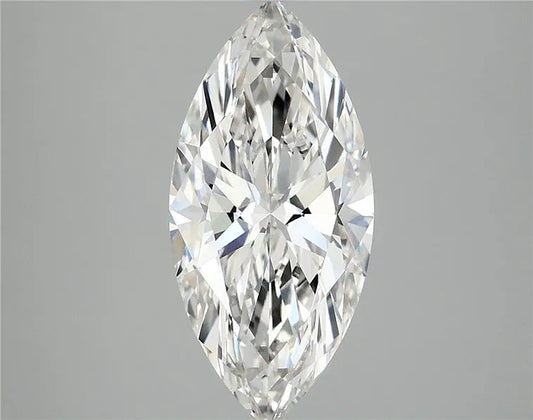 3.02ct Marquise Lab Grown Diamond (Colour G, Clarity VS2, IGI Certified)
