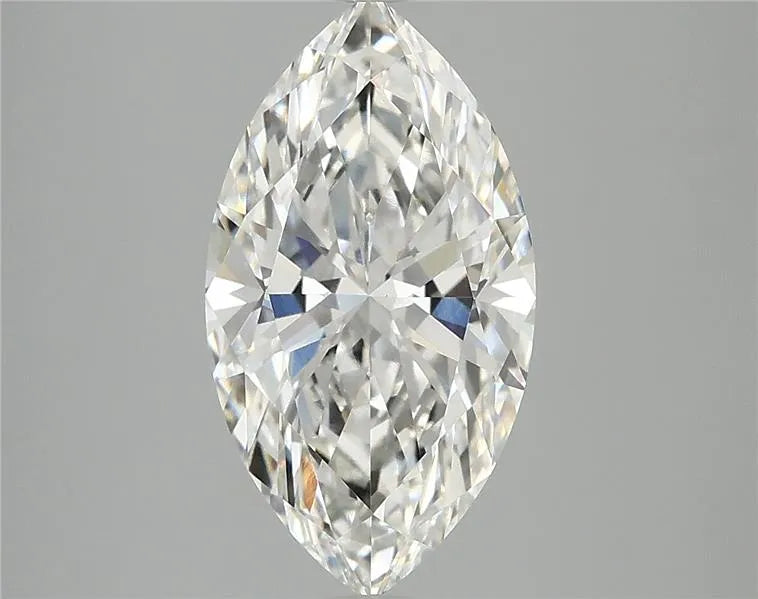 3.02ct Marquise Lab Grown Diamond (Colour G, Clarity VVS2, IGI Certified)