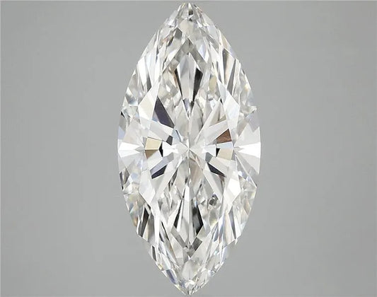 3.02ct Marquise Lab Grown Diamond (Colour G, Clarity VVS2, IGI Certified)