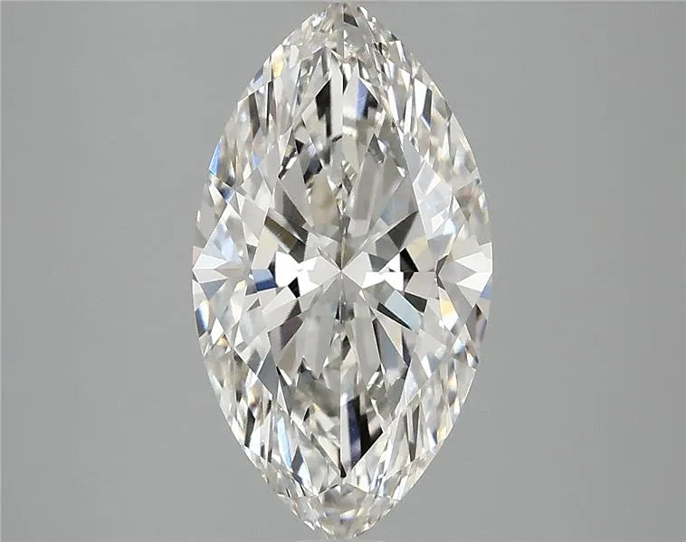 3.02ct Marquise Lab Grown Diamond (Colour G, Clarity VVS2, IGI Certified)