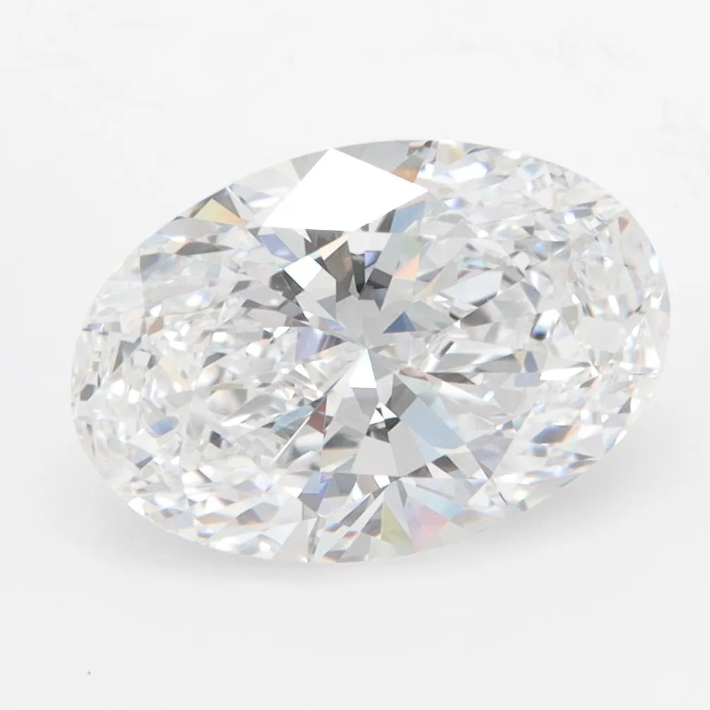 3.02ct Oval Lab Grown Diamond (Colour D, Clarity IF, IGI Certified)