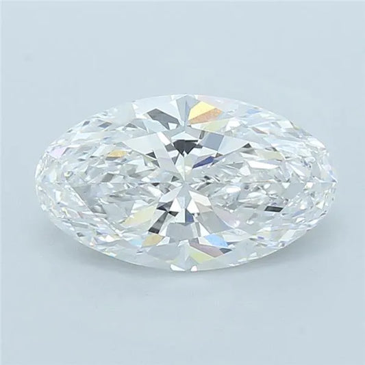 3.02ct Oval Lab Grown Diamond (Colour D, Clarity VS1, IGI Certified)